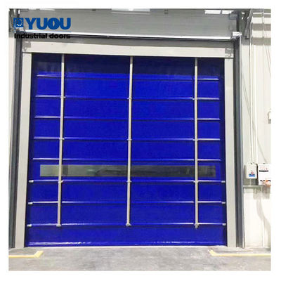 13m Height Exterior High Speed Roller Shutter Door Fabric Soft Curtain Windproof