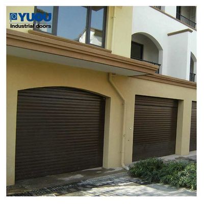 Remote Control Aluminium Roller Shutter Doors Customized Electric 220V Big Size 2mm Slat