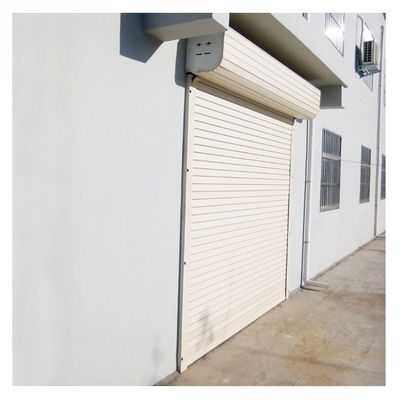 Industrial Motorized Aluminium Roller Shutter Doors 12m/Min Speed 32mm 42mm Slat
