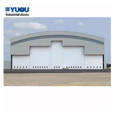 Factory Aircraft Hangar Door Accordion Lift Fabric Small Customized waterproof