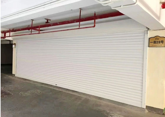 Workshop Aluminium Roller Shutter Doors Rustproof Residential Garage Remote Control