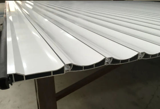 Industrial Garage Aluminium Roller Shutter Doors Automatic Motorized Customized