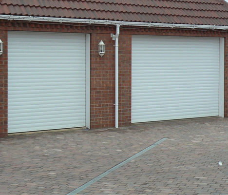 Industrial Garage Aluminium Roller Shutter Doors Automatic Motorized Customized