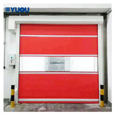 Industrial Fast 1mm Rapid Shutter Door Pvc Fabric