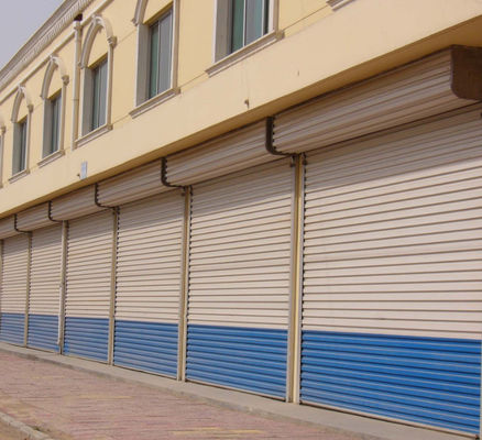 Garages Residential High Speed Roller Shutter 0.4mm Thickness