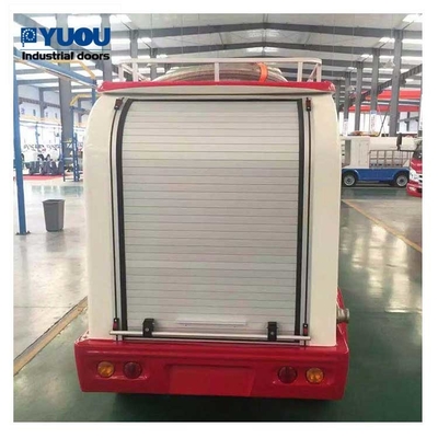 Firefighting Vehicle Truck Aluminum Rolling Shutter Doors 1mm Slat