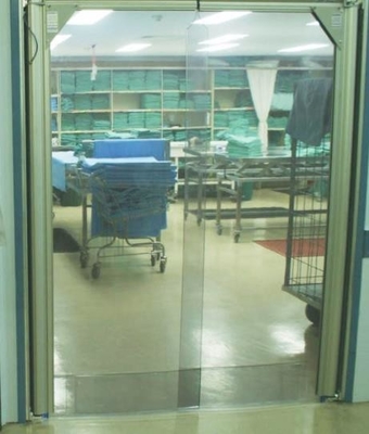 Semi Modular Class Sandwich Panel Lab Doors 10k For Pharmaceutical Clean Room
