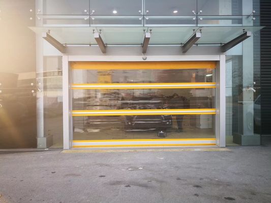 High Level Automatic Effective Insulation Quick Roll Up Door For Factory