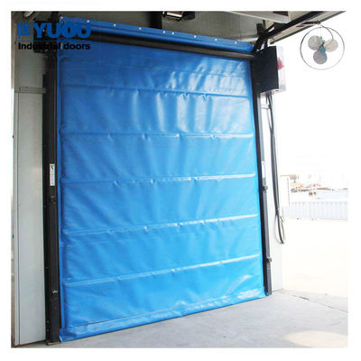 Cold Room 15ft Height High Speed Roller Shutter Door Refrigeration 1.2m/S Anti Collision