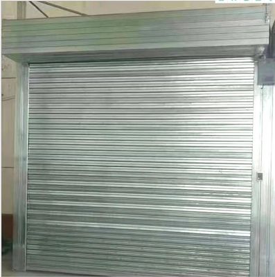 Industrial Electric Fire Rated Roller Shutter Door Customized 0.8mm 1.0mm slat