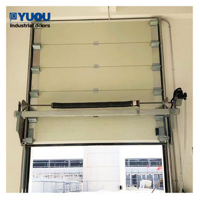 Premium Steel Sectional Overhead Door Insulated Eco Friendly PU 500mm Panel